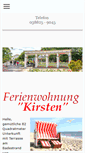 Mobile Screenshot of karins-ferienoase.com